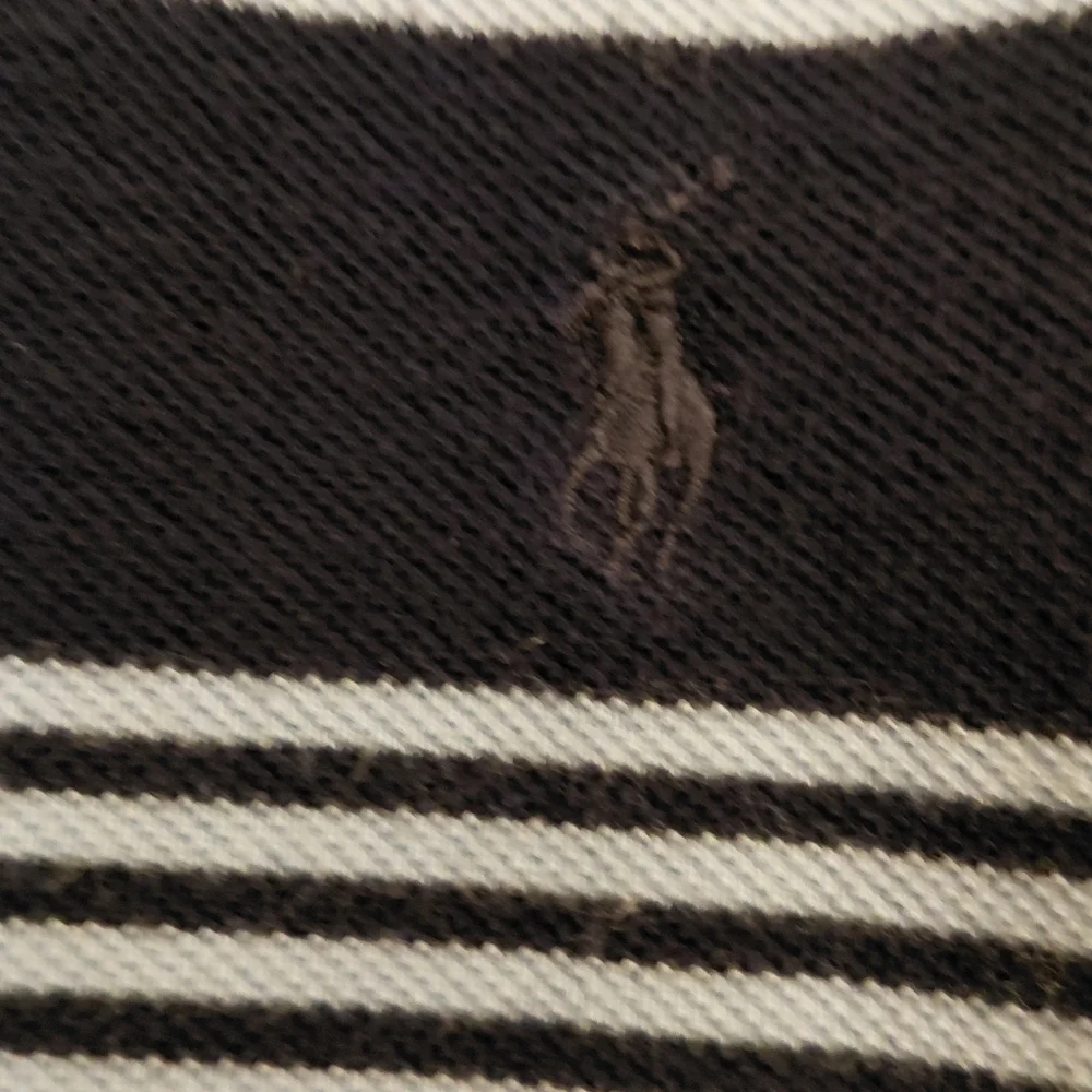 Polo Ralph Lauren Navy Striped Polo Shirt